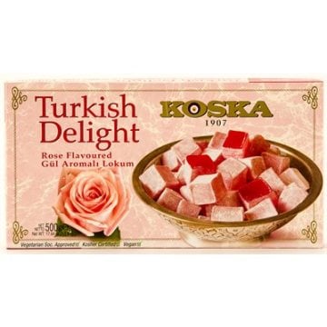 Koska Gül Aromalı Lokum 500gr