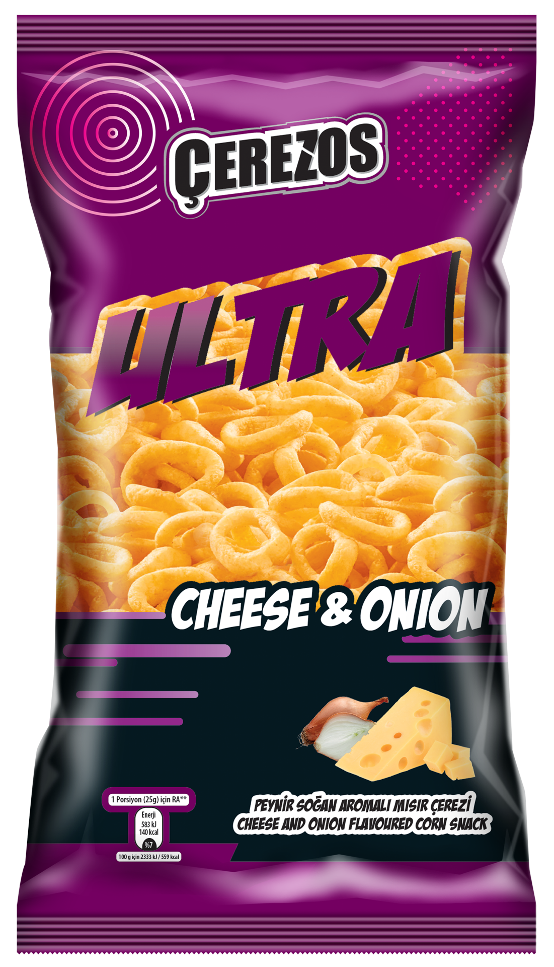 Çerezos Ultra Cheese&Onion Süper Boy