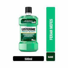 Listerine Ağız Çalkalama Suyu Fresh Burst 500ml