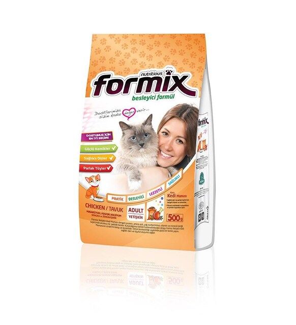 Nutritious Formix Yetişkin Kedi Maması Tavuklu 500gr