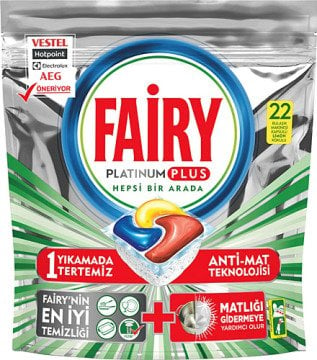 Fairy Platinum Plus Hepsi Bir Arada 22 Tablet