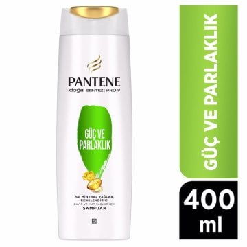 Pantene Şampuan Güç ve Parlaklık Zayıf ve Mat Saçlar 400ml