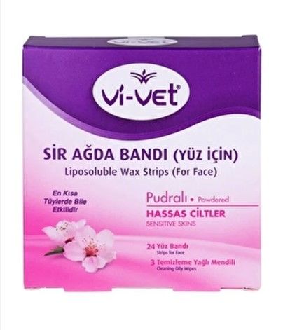 Vi-vet Sir Ağda Bant ( Yüz İçin ) Pudralı Hassas Ciltler