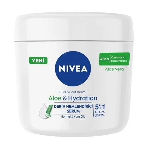 Nivea El & Vücut Bakım Kremi Aloe & Hydration 400ml