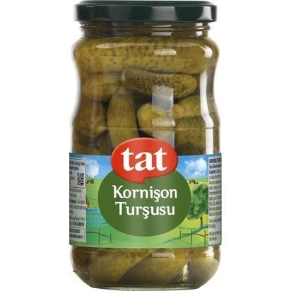 Tat Kornişon Turşusu 350gr cam