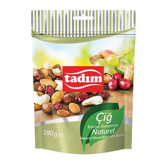 Tadım Naturel Çiğ Karışık Kuruyemiş 180gr