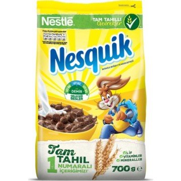 Nestle Nesquik Kakaolu Buğday ve Mısır Gevreği 700gr
