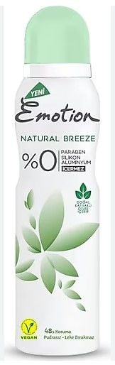 Emotion Natural Breeze Deodorant 150ml