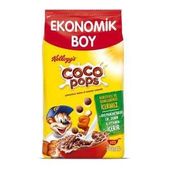 Kellog's Coco Pops Çikolatalı Mısır ve Buğday Gevreği 700gr