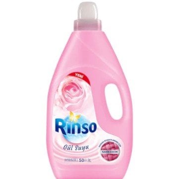 Rinso Sıvı Deterjan Gül Suyu 3000ml