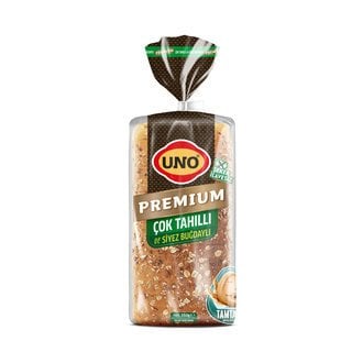 Uno Premium Çok Tahıllı ve Siyez Buğdaylı Ekmek 350gr