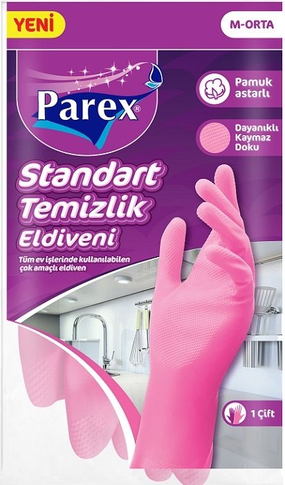 Parex Standart Temizlik Eldiveni Orta