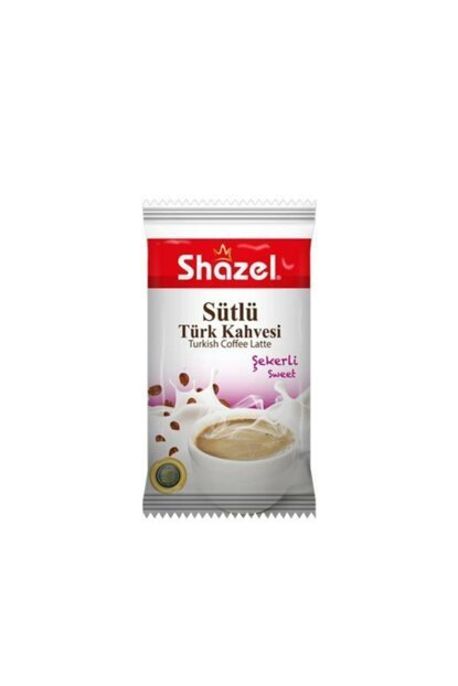 Shazel Sütlü Türk Kahvesi Şekerli 22gr