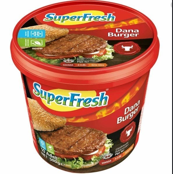 Superfresh  Dana Burger 500gr
