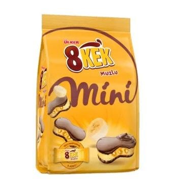 Ülker Dankek 8 Kek Muzlu Mini 162gr