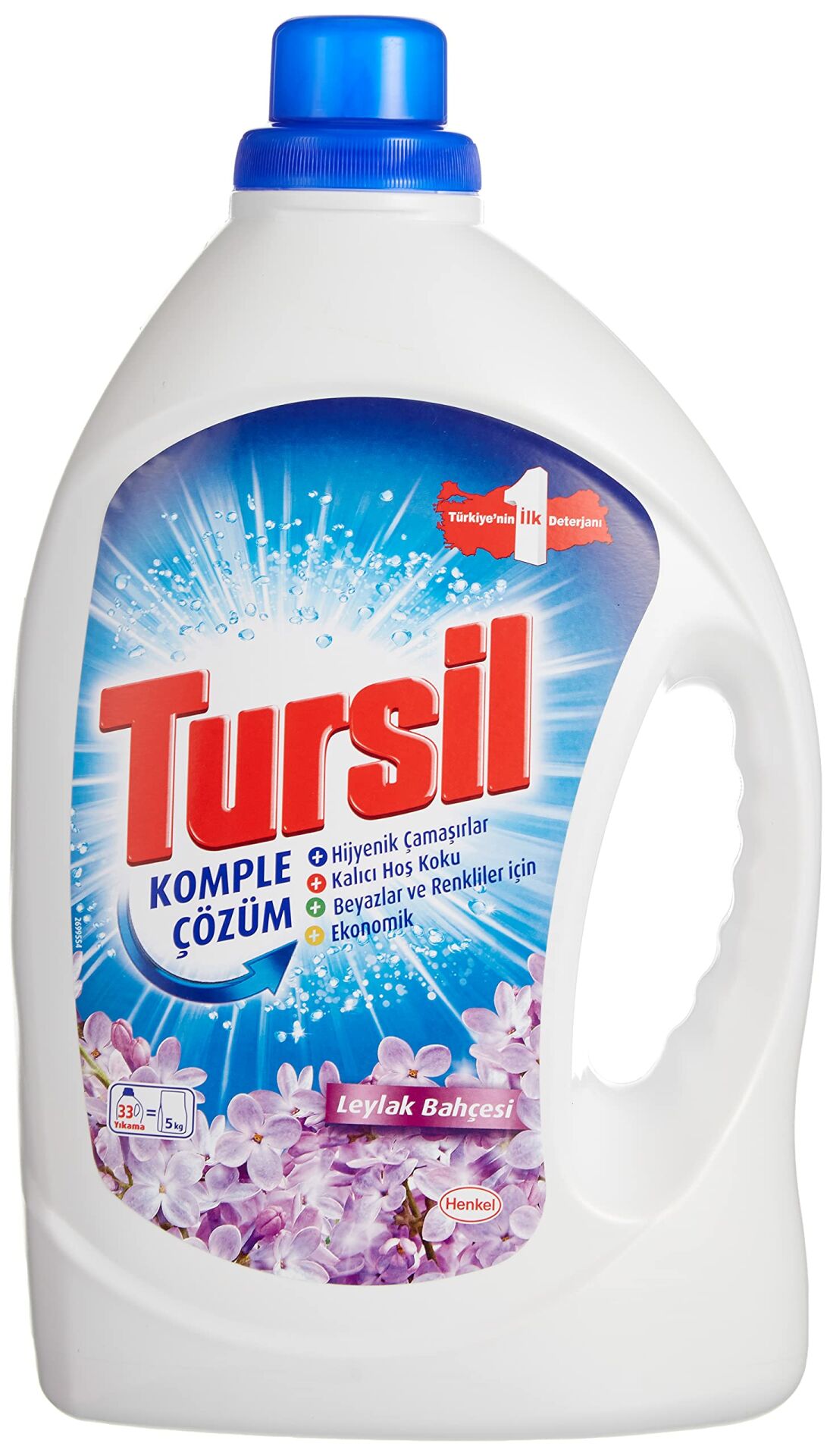 Tursil Jel Leylak Bahçesi Beyaz Ve Renkliler 33 Yıkama 2145ml