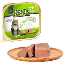 Jungle Kedi Maması Tavuklu Püre 100gr