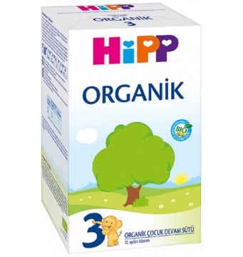 Hipp Organik 3 Devam Sütü 600gr