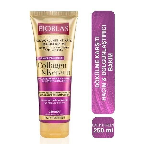 Bioblas Botanic Saç Dökülmesine Karşı Bakım Kremi 250ml