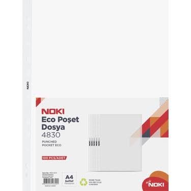 Noki A4 100'lü Poşet Dosya