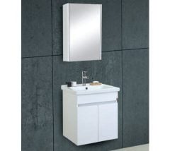 Beyaz Banyo Dolabı 60 cm New İdea 1584