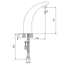 Newarc Power Lavabo Bataryası