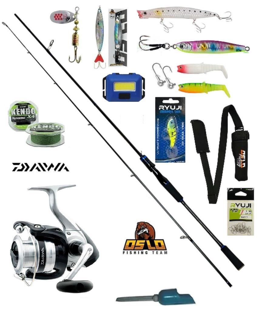 Daiwa Strike Force 4000 Oslo Legend 240cm 7-40gr Full Spin Olta Seti