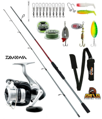 Daiwa Strike Force 4000 Oslo Big Bass 270cm 15-40gr Turna Spin Olta Seti