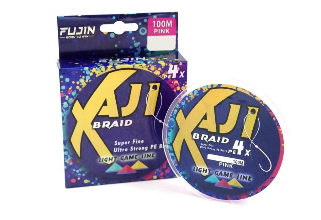 Fujin Aji Light Game Braid 4X 100 M Pink PE İp Misina