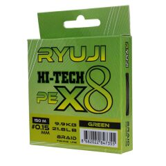 Ryuji Hi-Tech X8 150M Green İp Misina