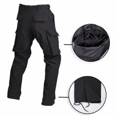 STURM SOFTSHELL HOSE SIYAH PANTOLON