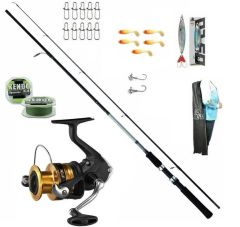 Shimano FX 4000 Daiwa Sweepfire 270cm 20-60gr Mix Spin Olta Seti