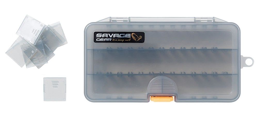 Savage Gear Lurebox 3B Smoke 18.6X10.3X3.4CM Sahte Balık Kutusu