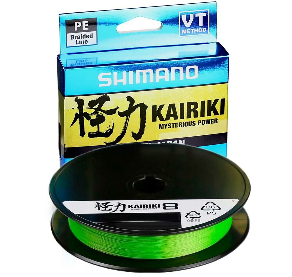 Shimano Kairiki Mantis Green 300mt 8 Katlı İp Misina