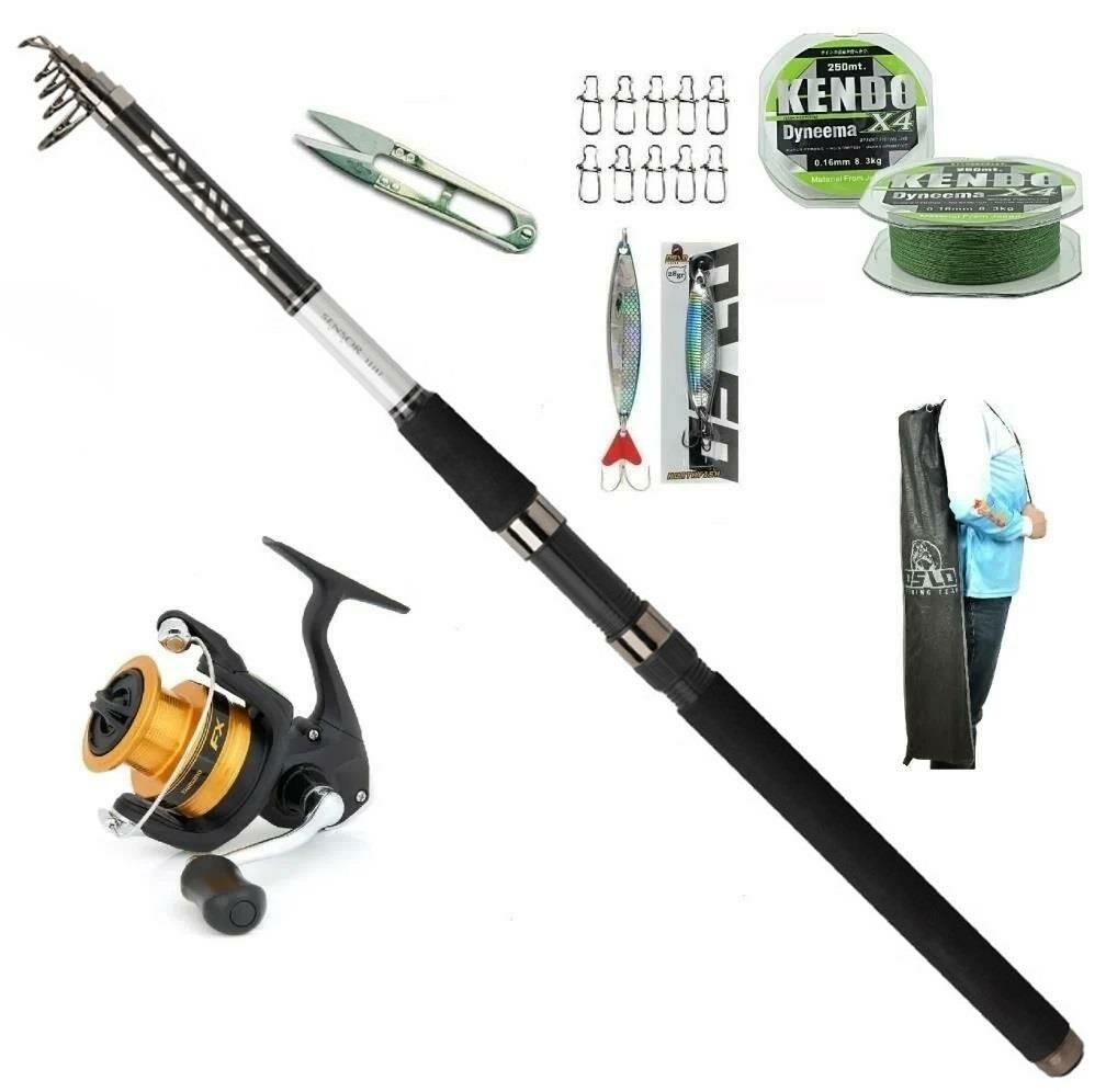 Daiwa Sensor 240cm 10-40gr Fx C3000 Tele Spin Olta Takımı Seti