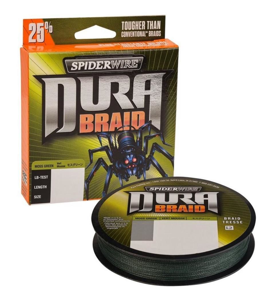 SpiderWire Dura Braid 135m Moss Green Örgü İp