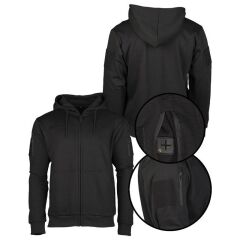 STURM TACTICAL HOODIE SIYAH POLAR