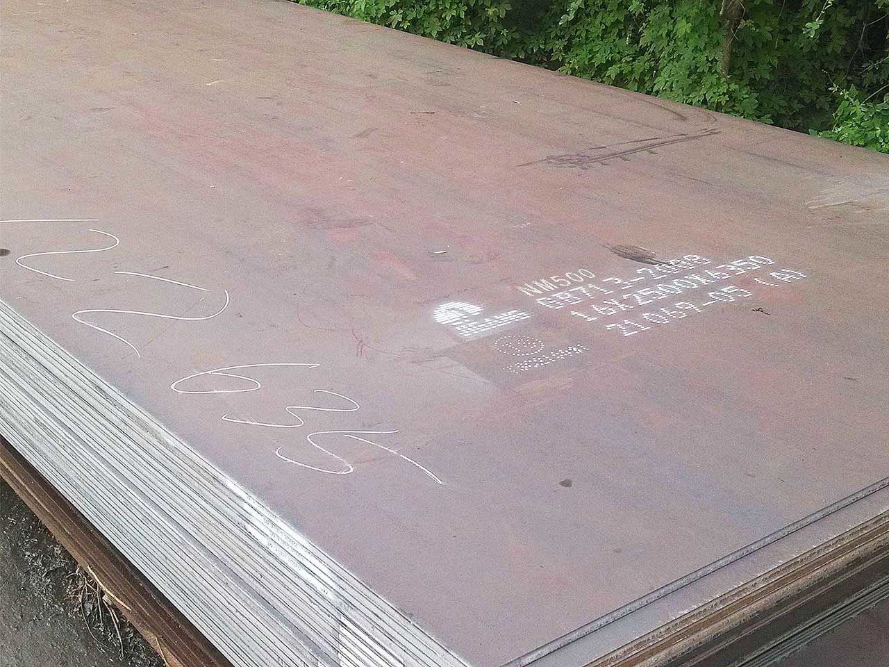 NM 500 Aşınmaya Dayanıklı Çelik 12 x 90 x 3380