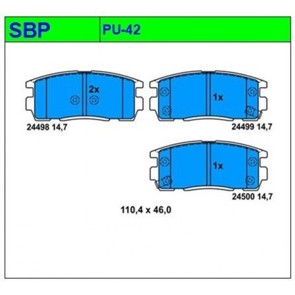 Arka Balata Captiva 2006- / Opel Antara 2006-