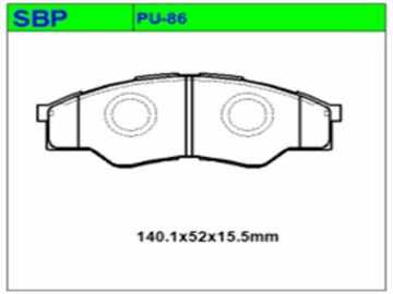 Ön Balata Hilux Vigo 2006- 4x2 / 4x4