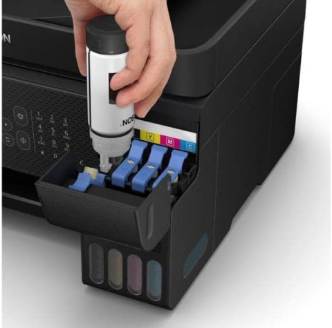 Epson EcoTank L5290 MFP Wi-Fi + Tarayıcı + Fotokopi + Faks Renkli Çok Fonksiyonlu Tanklı Orjinal Mürekkep Püskürtmeli Yazıcı