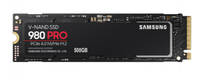 Samsung 980 PRO MZ-V8P500BW PCI-Express 4.0 500 GB M.2 SSD
