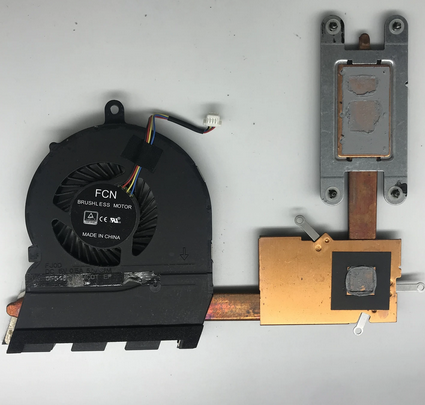 Dell Inspiron Orijinal CN-0789DY 0789DY 15 5567 5767 CPU GPU soğutma soğutucu FAN  (2.EL)