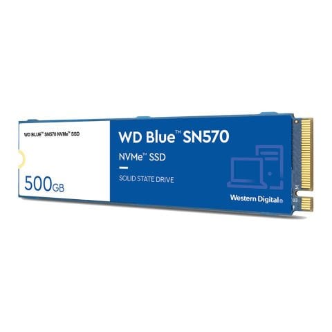 Western Digital Blue SN570 WDS500G3B0C PCI-Express 3.0 500 GB M.2 SSD