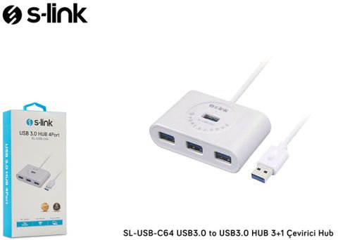 S-link SL-USB-C64 USB3.0 to USB3.0 HUB