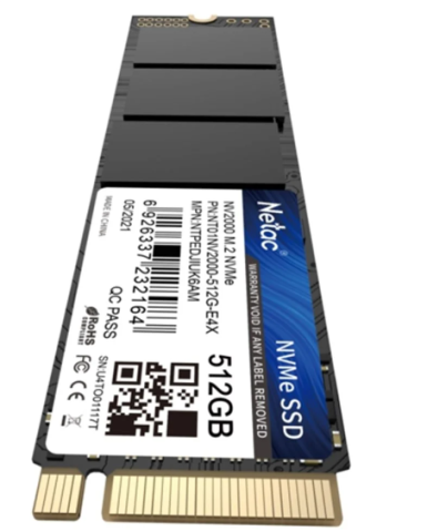 Netac NV2000 NT01NV2000-512-E4X PCI-Express 3.0 512 GB M.2 SSD