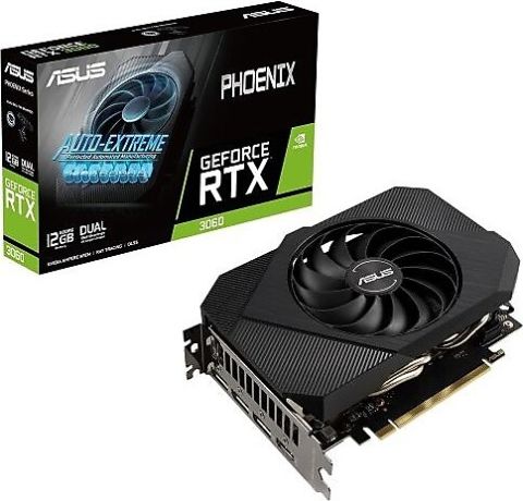 Asus RTX 3060 Phoenix V2 PH-RTX3060-12G-V2 192 Bit GDDR6 12 GB Ekran Kartı