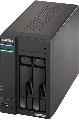 Asustor Lockerstor 2 AS6602T 2 Yuvalı 36 TB NAS Depolama Ünitesi