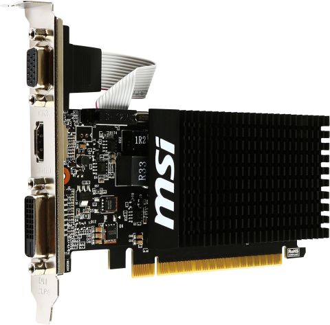 MSI GT710 1GD3H LP 1GB Nvidia GT710 DDR3 64bit HDMI DVI VGA 16x Ekran Kartı