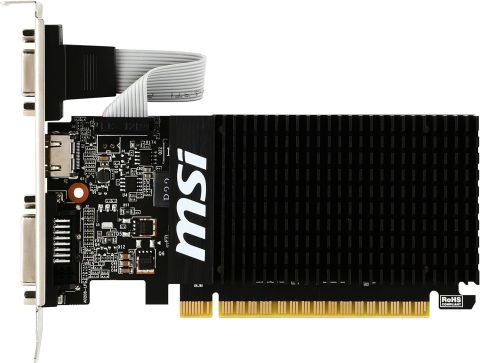 MSI GT710 1GD3H LP 1GB Nvidia GT710 DDR3 64bit HDMI DVI VGA 16x Ekran Kartı